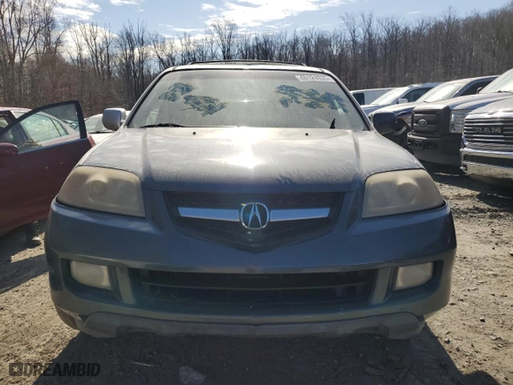 2005 Acura MDX Touring with VIN 2HNYD186X5H502534, listed as a Copart auction lot 48124035 with 0 mi miles and Salvage Title. Bid and sale history available at carsss.com. Image 5.