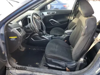 2017 Hyundai Veloster Value Edition with VIN KMHTC6AD0HU320220, listed as a Copart auction lot 85060194 with 115,355 mi miles and Salvage Title. Bid and sale history available at carsss.com. Image 7.