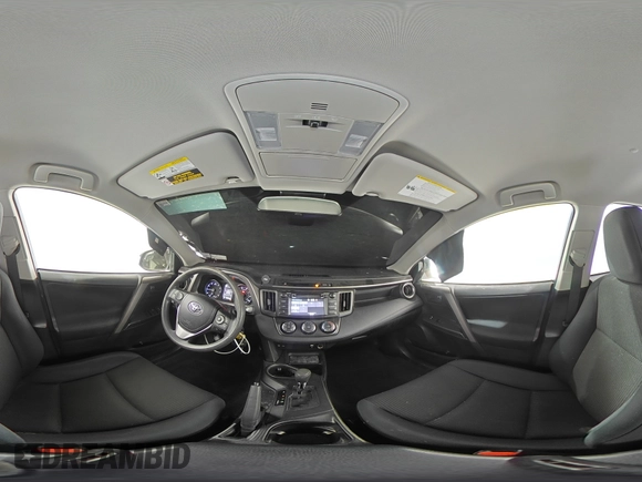 2018 Toyota RAV4 LE with VIN JTMBFREVXJJ744555, listed as a Copart auction lot 64081295 with 17,314 mi miles and Salvage title. Bid and sale history available at DreamBid. Image 16.