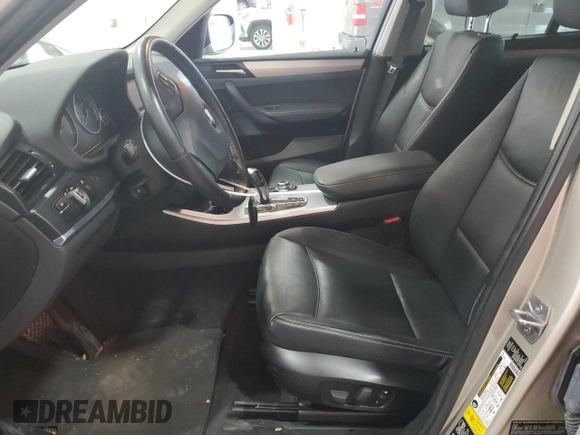 2013 BMW X3 xDrive28i with VIN 5UXWX9C52D0A27015, listed as a Copart auction lot 50790355 with 97,752 mi miles and Salvage Title. Bid and sale history available at carsss.com. Image 7.