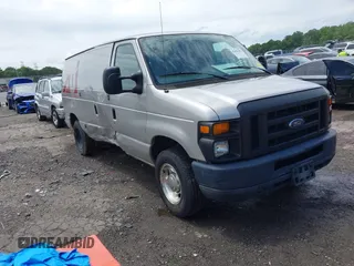 2012 Ford Econoline Cargo Commercial z VIN 1FTNE1EW4CDA76957, wystawiony jako IAAI lot #42400182 z przebiegiem 199 477 mil mil oraz . Historia ofert i sprzedaży dostępna na DreamBid. Obrazek 1.