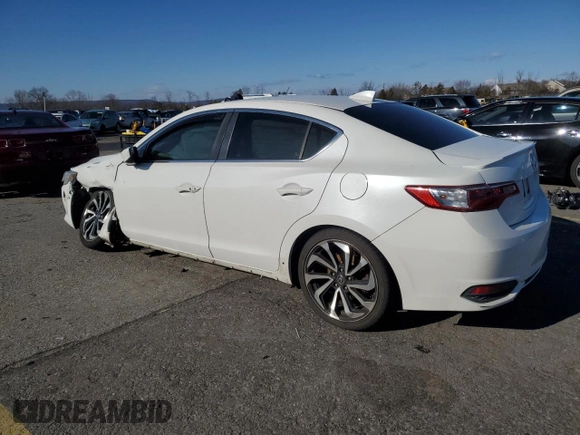 2016 Acura ILX w/Premium/A-SPEC Pkg with VIN 19UDE2F81GA003216, listed as a Copart auction lot 84742864 with 79,315 mi miles and Salvage Title. Bid and sale history available at carsss.com. Image 2.
