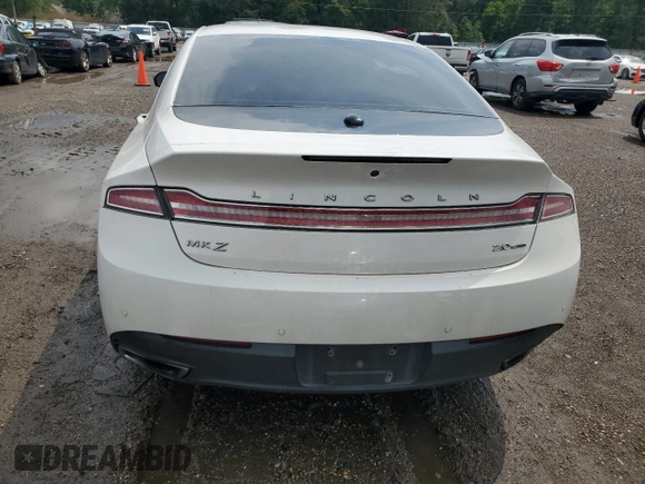 2015 Lincoln MKZ with VIN 3LN6L2G98FR617457, listed as a Copart auction lot 54399165 with 138,596 mi miles and Salvage title. Bid and sale history available at DreamBid. Image 6.