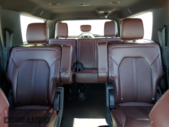2024 Ford Expedition Max Limited с VIN 1FMJK1K81REA65202, выставлен на аукционе Copart как лот 57510445 с пробегом 45 982 миль миль и Чистый • Clean title. История ставок и продаж доступна на DreamBid. Изображение 10.
