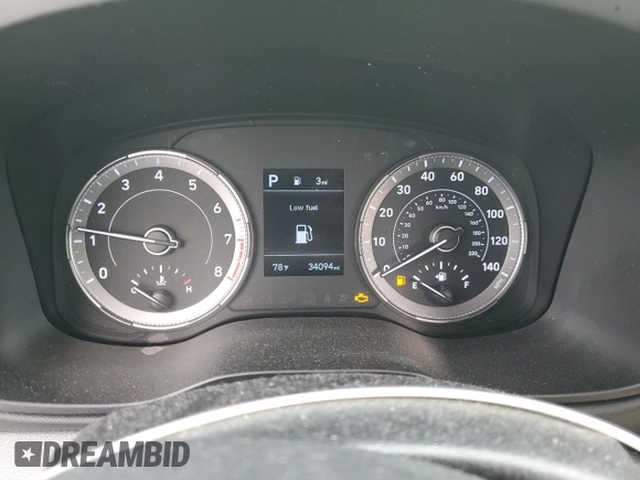 2022 Hyundai Venue SE z VIN KMHRB8A38NU160079, wystawiony jako Copart lot #57502495 z przebiegiem 34 094 mil mil oraz Szkoda całkowita • Salvage title. Historia ofert i sprzedaży dostępna na DreamBid. Obrazek 9.