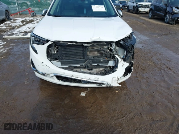 2019 GMC Terrain Denali with VIN 3GKALXEX7KL188553, listed as a IAAI auction lot 41595799 with 42,293 mi miles. Bid and sale history available at carsss.com. Image 6.