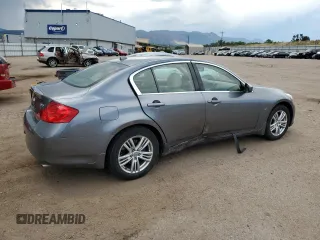2015 Infiniti Q40 with VIN JN1CV6ARXFM650084, listed as a Copart auction lot 66079924 with 80,983 mi miles and Salvage Title. Bid and sale history available at carsss.com. Image 3.