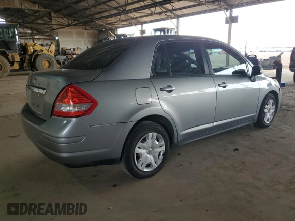 2011 Nissan Versa S with VIN 3N1BC1AP8BL470853, listed as a Copart auction lot 53004485 with 172,794 mi miles and Salvage title. Bid and sale history available at DreamBid. Image 3.