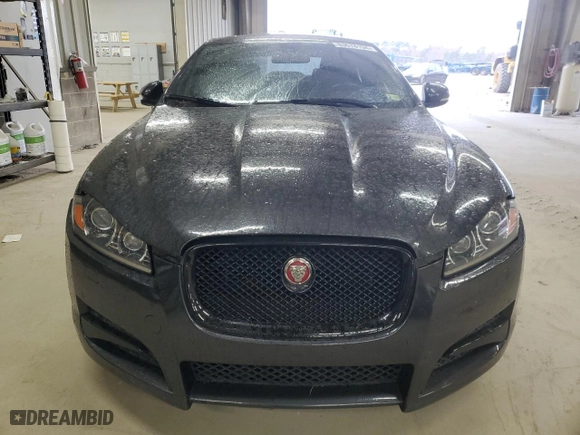 2015 Jaguar XF V6 Portfolio with VIN SAJWJ0FF4F8U76587, listed as a Copart auction lot 83678194 with 88,205 mi miles and Salvage Title. Bid and sale history available at carsss.com. Image 5.