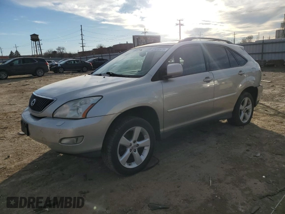2004 Lexus RX 330 with VIN 2T2HA31U24C010765, listed as a Copart auction lot 42508575 with 189,044 mi miles and Salvage Title. Bid and sale history available at carsss.com. Image 1.