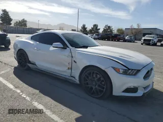 2017 Ford Mustang GT with VIN 1FA6P8CF3H5286712, listed as a Copart auction lot 49548165 with 53,135 mi miles and Salvage Title. Bid and sale history available at carsss.com. Image 4.