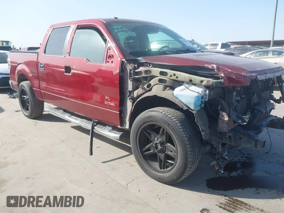 2014 Ford F-150 XL with VIN 1FTFW1CT9EKF73897, listed as a IAAI auction lot 41844202 with 79,502 mi miles. Bid and sale history available at carsss.com. Image 1.