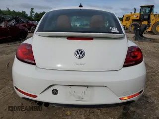 2017 Volkswagen Beetle Fleet with VIN 3VWF17AT2HM631251, listed as a Copart auction lot 58301085 with 107,808 mi miles and Salvage title. Bid and sale history available at DreamBid. Image 6.