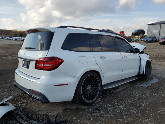 2018 Mercedes-Benz GLS with VIN 4JGDF7FE0JB030810, listed as a Copart auction lot 77595324 with 0 mi miles and Clean Title. Bid and sale history available at carsss.com. Image 3.