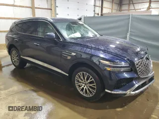 2025 Genesis GV80 Standard with VIN KMUHFESB1SU242026, listed as a Copart auction lot 61806355 with 12,125 mi miles and Clean title. Bid and sale history available at DreamBid. Image 4.