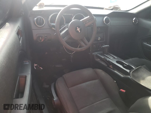 2007 Ford Mustang Deluxe with VIN 1ZVFT80N775344981, listed as a Copart auction lot 48111245 with 225,685 mi miles and Salvage Title. Bid and sale history available at carsss.com. Image 8.
