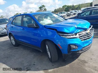 2024 Chevrolet Equinox LS with VIN 3GNAXHEG2RL160764, listed as a IAAI auction lot 41513843 with 18,679 mi miles. Bid and sale history available at carsss.com. Image 18.