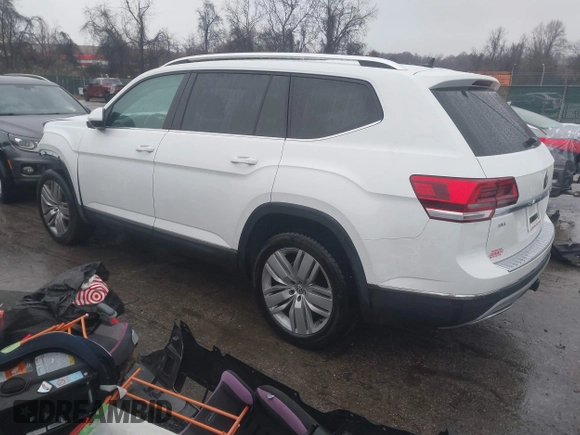 2019 Volkswagen Atlas SEL with VIN 1V2ER2CAXKC544274, listed as a IAAI auction lot 41112216 with 88,052 mi miles and . Bid and sale history available at DreamBid. Image 3.