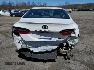 2023 Toyota Camry SE with VIN 4T1G11AKXPU815080, listed as a Copart auction lot 53675035 with 27,634 mi miles and Salvage Title. Bid and sale history available at DreamBid. Image 6.