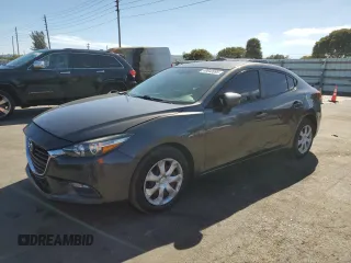 2017 Mazda 3 Sport with VIN 3MZBN1U72HM135896, listed as a Copart auction lot 49642695 with 126,062 mi miles and Clean Title. Bid and sale history available at DreamBid. Image 1.