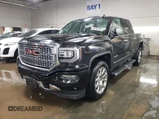 2017 GMC Sierra 1500 Denali with VIN 3GTU2PEJ4HG446732, listed as a Copart auction lot 48185165 with 76,254 mi miles and Salvage Title. Bid and sale history available at DreamBid. Image 1.