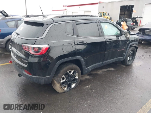 2018 Jeep Compass Trailhawk с VIN 3C4NJDDB4JT128820, выставлен на аукционе IAAI как лот 40959555 с пробегом Не указан миль и . История ставок и продаж доступна на DreamBid. Изображение 4.