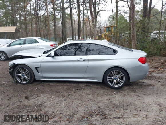 2015 BMW 4 Series 435i with VIN WBA3R1C56FK194866, listed as a IAAI auction lot 41858787 with 77,948 mi miles and . Bid and sale history available at carsss.com. Image 14.
