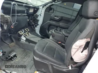 2024 GMC Sierra 1500 Pro with VIN 1GTUUAED1RZ197826, listed as a Copart auction lot 64646074 with 0 mi miles and Salvage Title. Bid and sale history available at carsss.com. Image 7.
