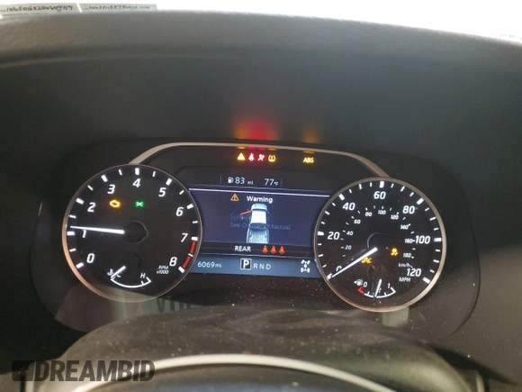 2024 Nissan Frontier SL with VIN 1N6ED1EK2RN649449, listed as a Copart auction lot 61984495 with 6,069 mi miles and Salvage title. Bid and sale history available at DreamBid. Image 9.