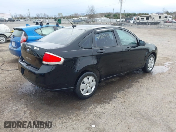 2010 Ford Focus S with VIN 1FAHP3EN5AW232831, listed as a IAAI auction lot 41865007 with 244,453 mi miles. Bid and sale history available at carsss.com. Image 4.
