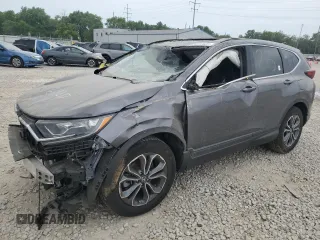 2022 Honda CR-V EX-L with VIN 2HKRW2H81NH668217, listed as a Copart auction lot 59532625 with Not provided miles and Salvage title. Bid and sale history available at DreamBid. Image 1.