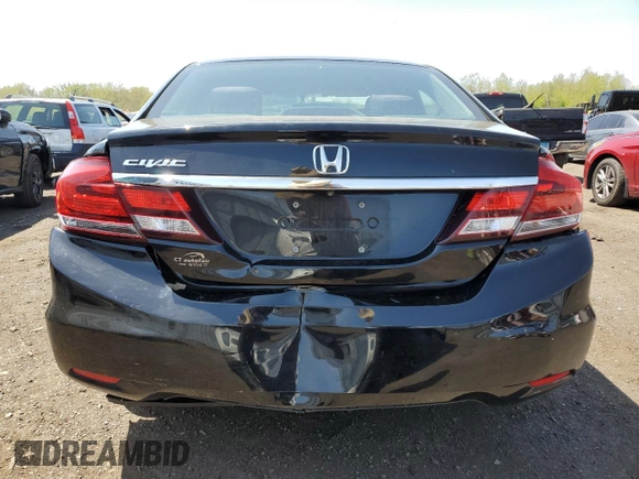 2014 Honda Civic LX z VIN 19XFB2F58EE260521, wystawiony jako Copart lot #55211935 z przebiegiem 184 439 mil mil oraz Szkoda całkowita • Salvage title. Historia ofert i sprzedaży dostępna na DreamBid. Obrazek 6.