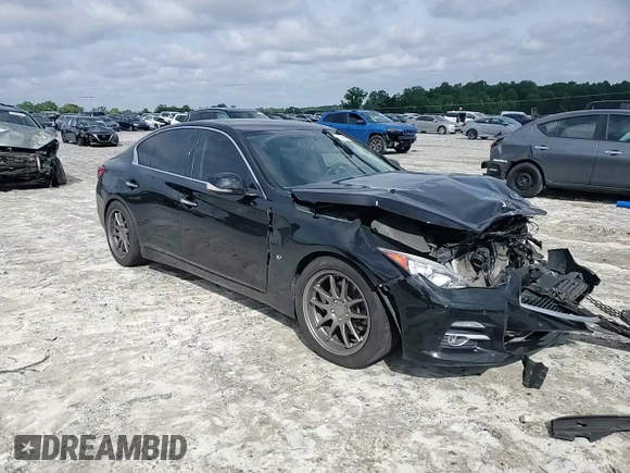 2015 Infiniti Q50 Premium z VIN JN1BV7AR9FM401311, wystawiony jako Copart lot #57159075 z przebiegiem 79 133 mil mil oraz Szkoda całkowita • Salvage title. Historia ofert i sprzedaży dostępna na DreamBid. Obrazek 13.
