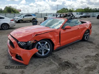 2016 Ford Mustang V6 with VIN 1FATP8EM7G5311835, listed as a Copart auction lot 58752425 with 65,211 mi miles and Salvage title. Bid and sale history available at DreamBid. Image 1.