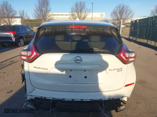 2015 Nissan Murano SL with VIN 5N1AZ2MH5FN202281, listed as a IAAI auction lot 41758376 with 142,594 mi miles. Bid and sale history available at carsss.com. Image 16.
