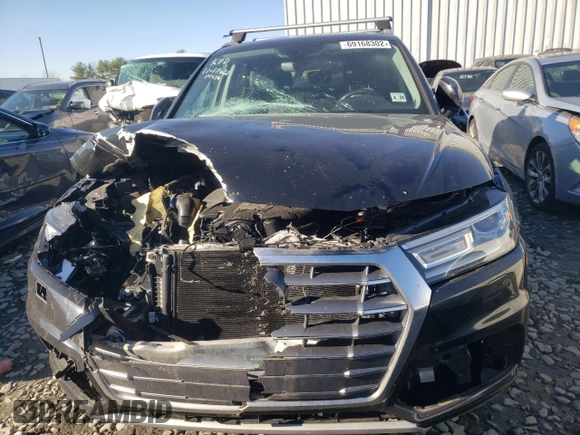 2019 Audi Q5 Premium with VIN WA1ANAFY7K2052591, listed as a Copart auction lot 69168302 with 30,878 mi miles. Bid and sale history available at carsss.com. Image 5.