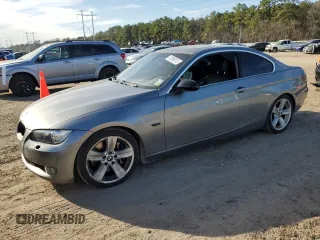 2007 BMW 3 Series 335i with VIN WBAWB73507P036161, listed as a Copart auction lot 47369015 with 149,514 mi miles and Salvage Title. Bid and sale history available at carsss.com. Image 1.