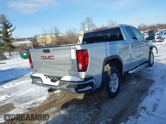 2021 GMC Sierra 1500 with VIN 1GTV9BETXMZ375650, listed as a IAAI auction lot 41566909 with 97,967 mi miles and . Bid and sale history available at DreamBid. Image 4.