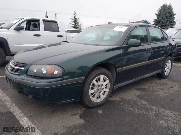 2002 Chevrolet Impala with VIN 2G1WF52E529340194, listed as a IAAI auction lot 41313820 with 92,461 mi miles. Bid and sale history available at carsss.com. Image 2.
