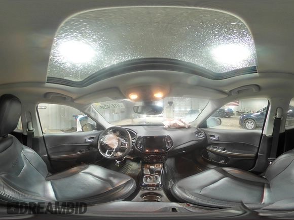 2018 Jeep Compass Limited с VIN 3C4NJDCB8JT454542, выставлен на аукционе Copart как лот 51874225 с пробегом 71 681 миль миль и На запчасти • Non repairable. История ставок и продаж доступна на DreamBid. Изображение 13.