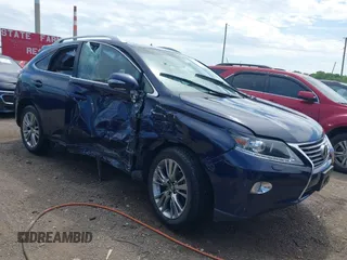 2014 Lexus RX 350 with VIN JTJBK1BAXE2464257, listed as a IAAI auction lot 42300903 with 86,273 mi miles and . Bid and sale history available at DreamBid. Image 1.