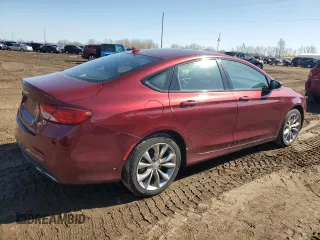 2015 Chrysler 200 S z VIN 1C3CCCBB6FN566037, wystawiony jako Copart lot #48161095 z przebiegiem 112 406 mil mil oraz Czysty tytuł • Clean title. Historia ofert i sprzedaży dostępna na DreamBid. Obrazek 3.