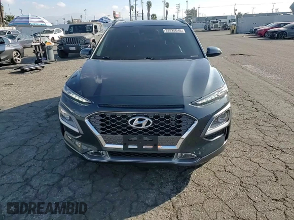 2020 Hyundai Kona Limited z VIN KM8K33A54LU434443, wystawiony jako Copart lot #88920045 z przebiegiem 108 000 mil mil oraz Szkoda całkowita • Salvage title. Historia ofert i sprzedaży dostępna na DreamBid. Obrazek 10.
