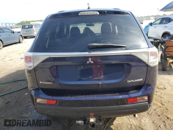 2014 Mitsubishi Outlander SE z VIN JA4AD3A3XEZ011233, wystawiony jako Copart lot #53848985 z przebiegiem 153 539 mil mil oraz Szkoda całkowita • Salvage title. Historia ofert i sprzedaży dostępna na DreamBid. Obrazek 6.