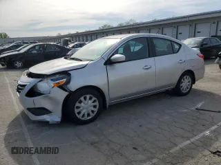 2015 Nissan Versa SV z VIN 3N1CN7AP1FL862953, wystawiony jako Copart lot #54019205 z przebiegiem 87 284 mil mil oraz Szkoda całkowita • Salvage title. Historia ofert i sprzedaży dostępna na DreamBid. Obrazek 1.