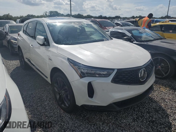2024 Acura RDX w/A-Spec Package z VIN 5J8TC2H64RL035792, wystawiony jako Copart lot #74696124 z przebiegiem 432 mil mil oraz Nie do naprawy • Non repairable. Historia ofert i sprzedaży dostępna na DreamBid. Obrazek 4.