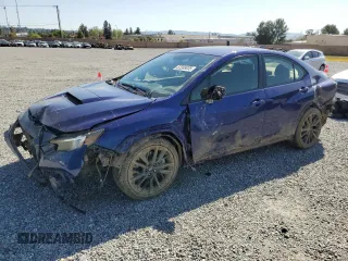2024 Subaru WRX Premium с VIN JF1VBAH65R9819339, выставлен на аукционе Copart как лот 52388035 с пробегом 495 миль миль и Списание • Salvage title. История ставок и продаж доступна на DreamBid. Изображение 1.