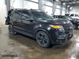 2015 Ford Explorer Sport with VIN 1FM5K8GT8FGB22633, listed as a Copart auction lot 60261644 with 107,797 mi miles and Non Repairable. Bid and sale history available at carsss.com. Image 4.