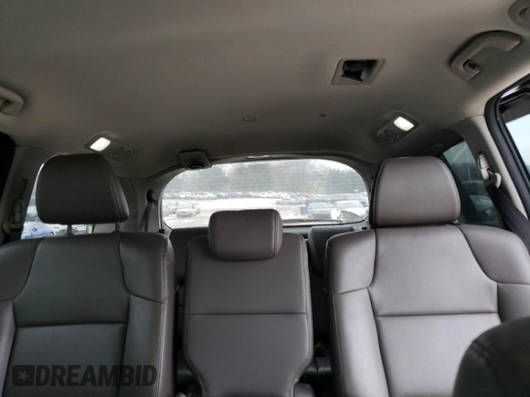 2014 Honda Odyssey EX-L with VIN 5FNRL5H65EB061079, listed as a Copart auction lot 48259855 with 126,498 mi miles and Salvage Title. Bid and sale history available at DreamBid. Image 10.