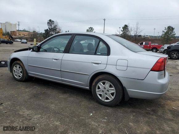 2003 Honda Civic LX with VIN 1HGES16603L014549, listed as a Copart auction lot 43153015 with 265,204 mi miles and Salvage Title. Bid and sale history available at carsss.com. Image 2.
